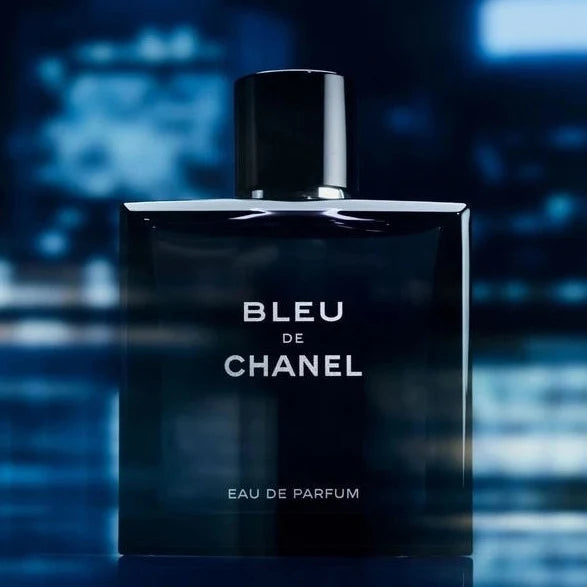 Bleu de Chanel Eau de Parfum 100ml perfume bottle and packaging