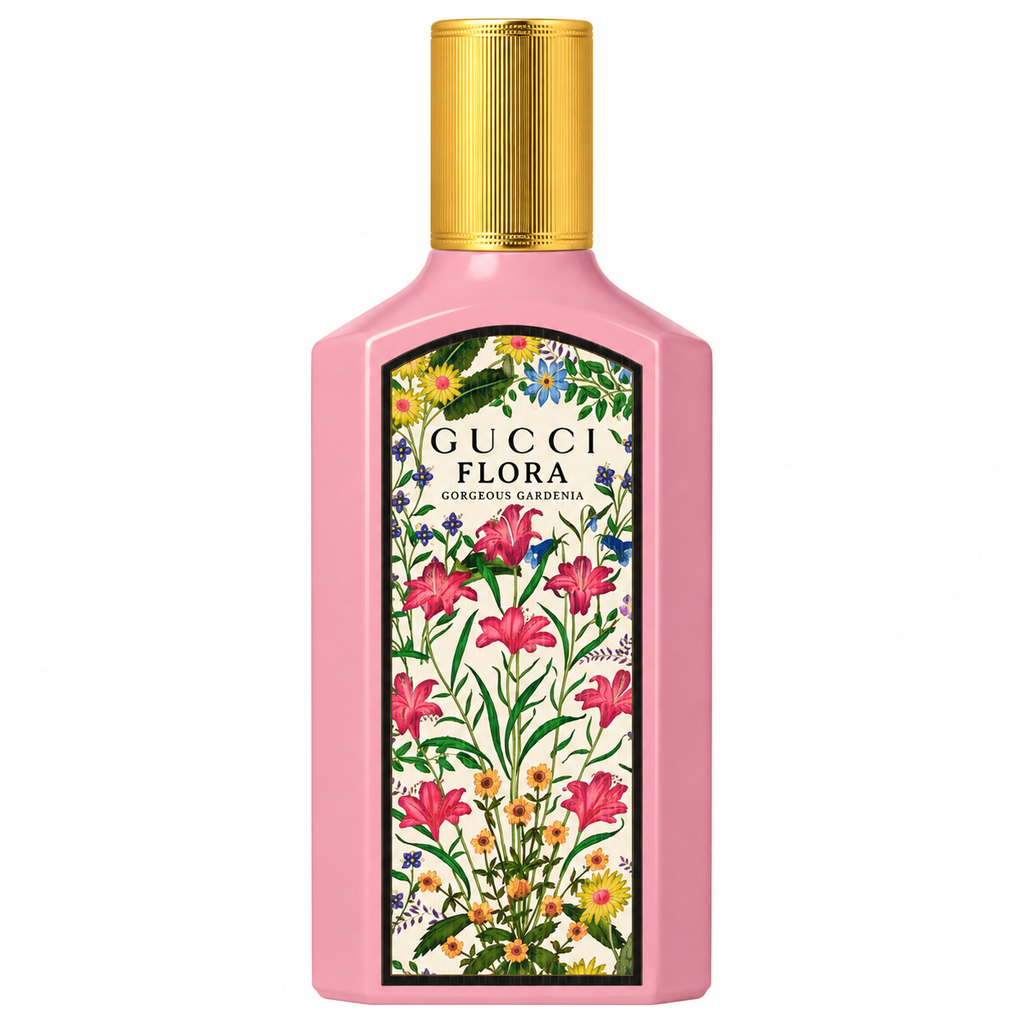 Gucci Flora Gorgeous Gardenia 100ml perfume bottle