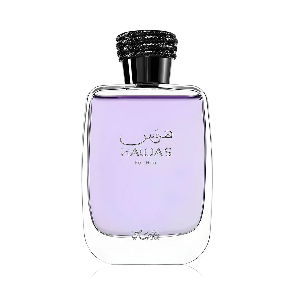 Rasasi Hawas for Him 100ml perfume bottle