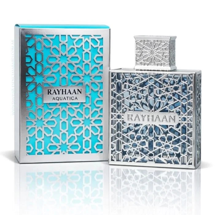 Rayhaan Aquatica perfume bottle product photography