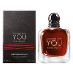 Emporio Armani Stronger With You Powerfully 100ml perfume bottle and packaging