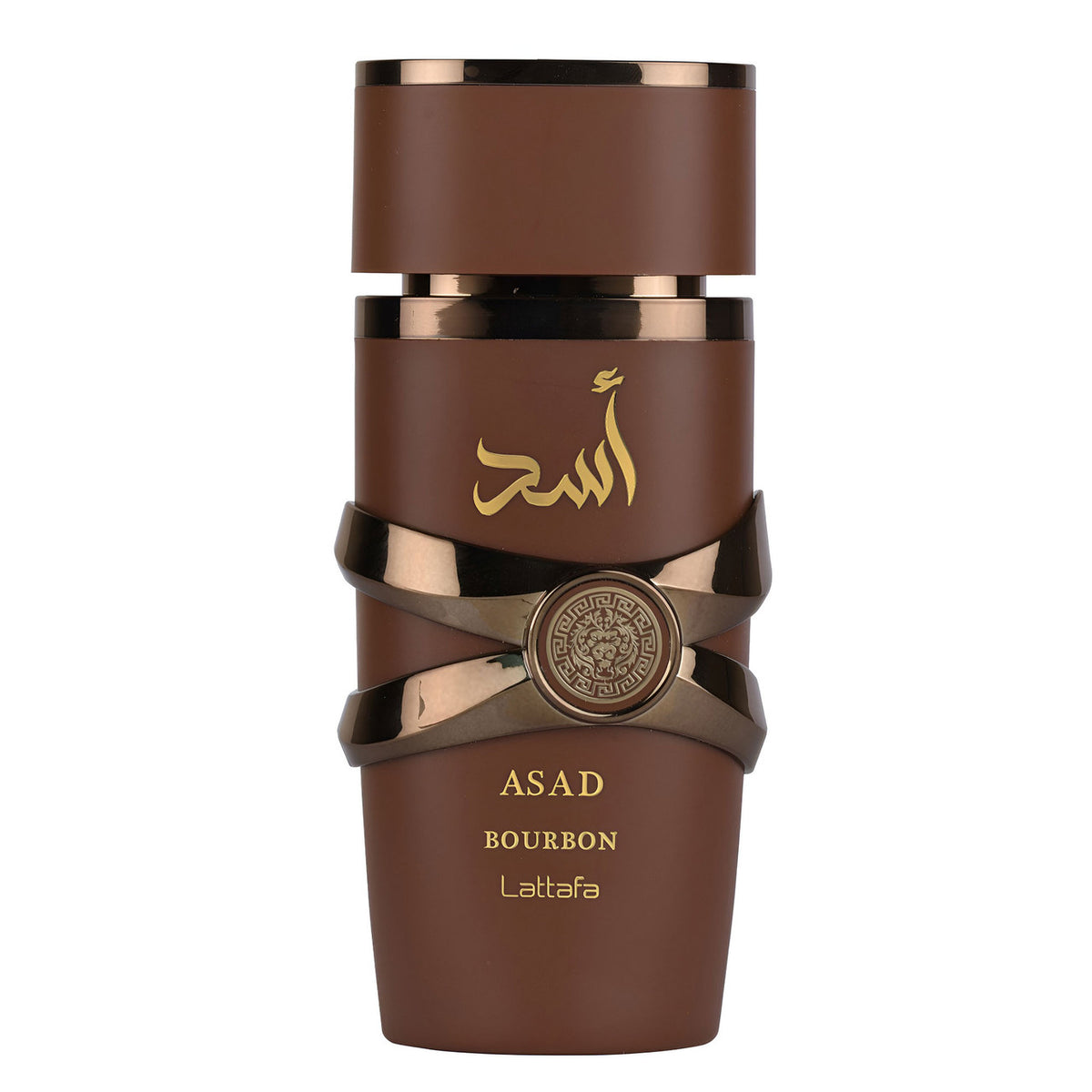 Lattafa Asad Bourbon perfume bottle